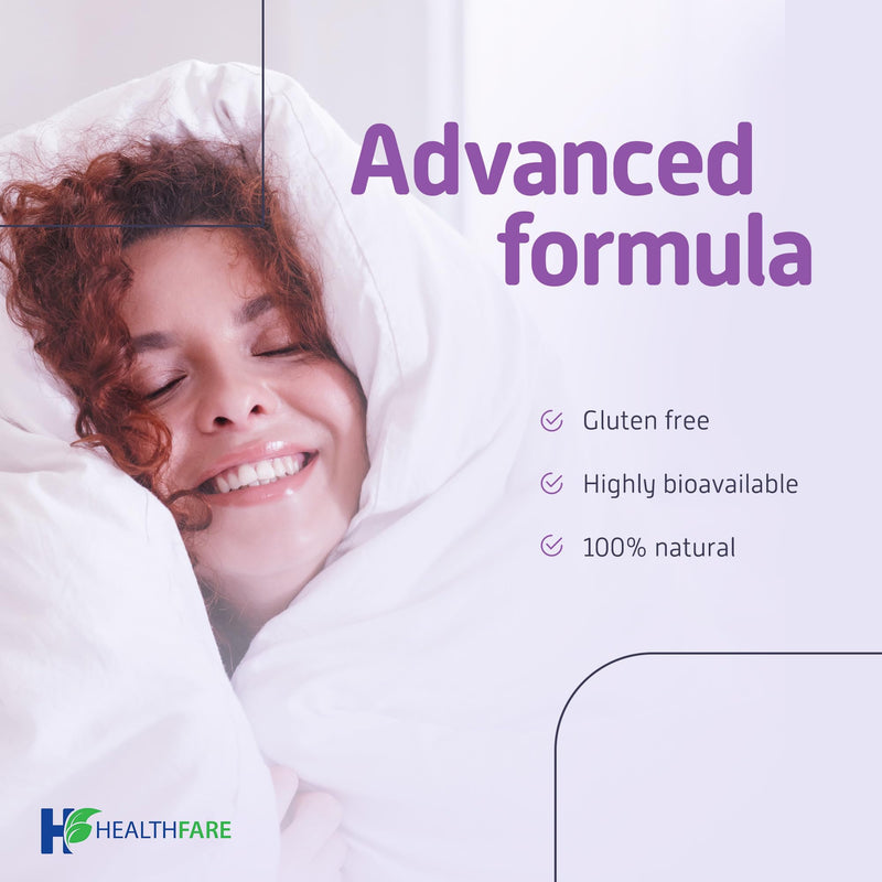 Healthfare Melatonin 20mg | 150 Veg Capsules | Complex with L-Theanine | Valerian Root & Vitamin B6 | Vegetarian Formula | Non-GMO | Gluten-Free | Made in The USA (Pack of 2)