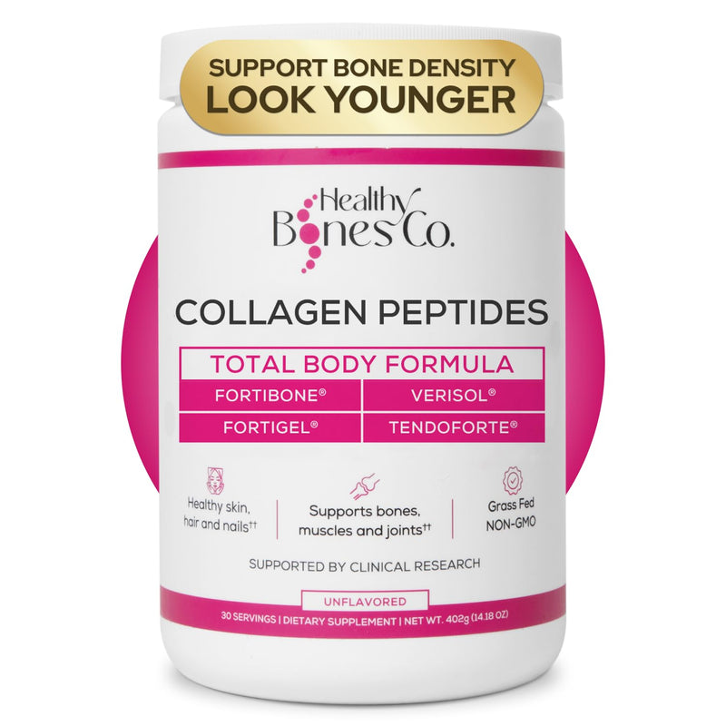 Healthy Bones Co. FORTIBONE Premium Bone Health Collagen Peptides
