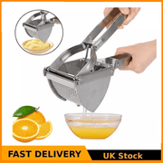 Heavy Duty Steel Potato Ricer Puree Masher Juicer Vegetable Fruit Press Maker UK - InStock