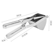 Heavy Duty Steel Potato Ricer Puree Masher Juicer Vegetable Fruit Press Maker UK - InStock