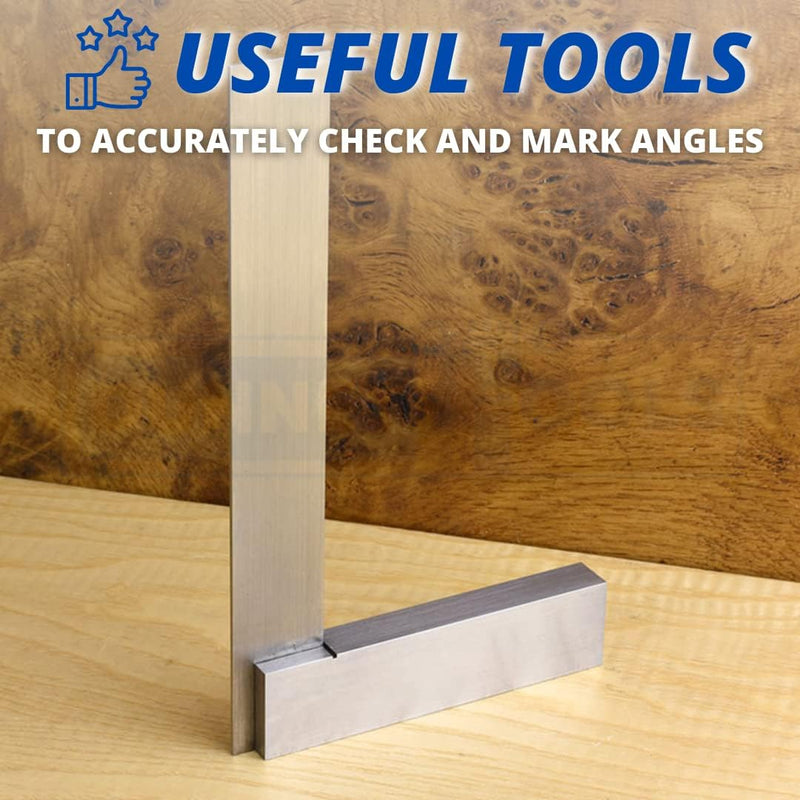 Engineers Try Square 300mm Precision Steel Carpentry Tool