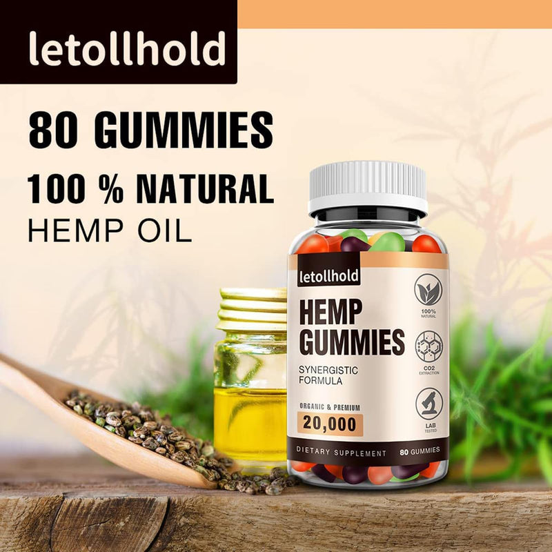 Hemp Gummies Edibles for Sleep – Pure Hemp Oil | Organic & Natural