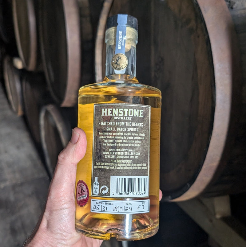 Henstone Distillery Cask Strength Single Malt Whisky, 70cl