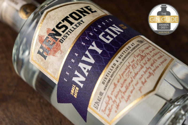 Henstone Distillery Navy Gin, 57.3% Alc, 70cl