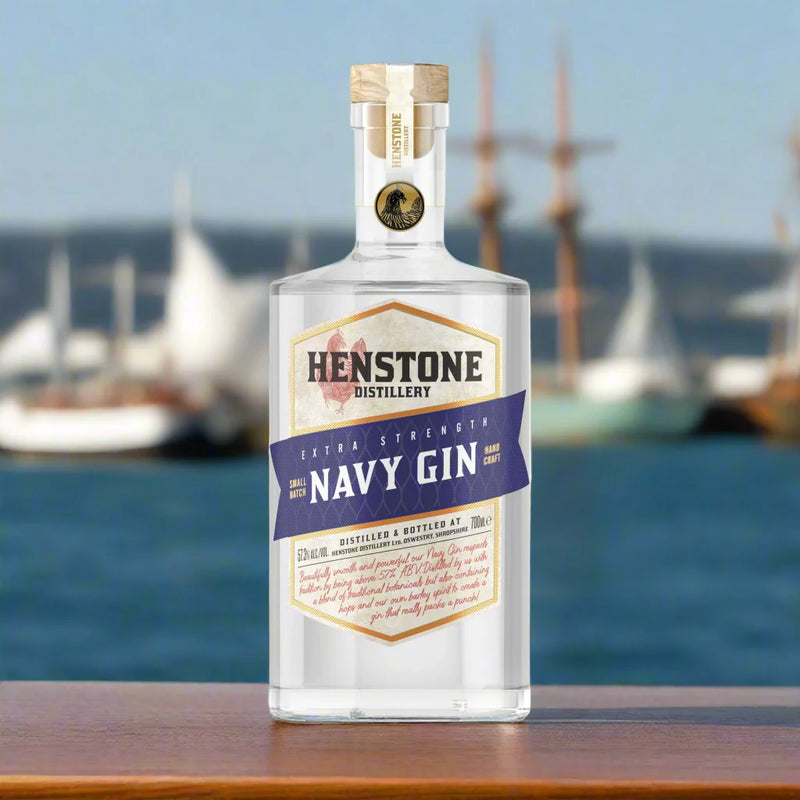 Henstone Distillery Navy Gin, 57.3% Alc, 70cl