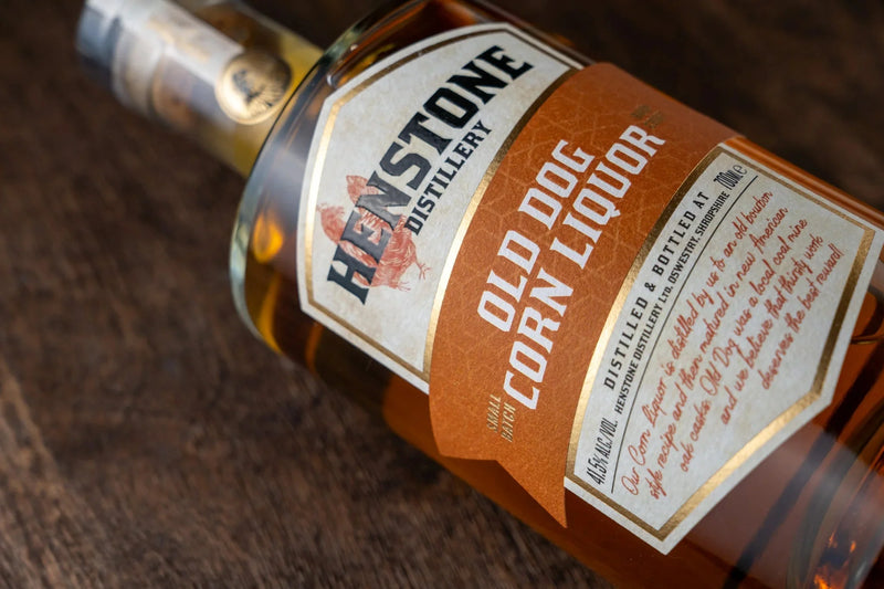 Henstone Distillery Old Dog Corn Liquor, 70cl