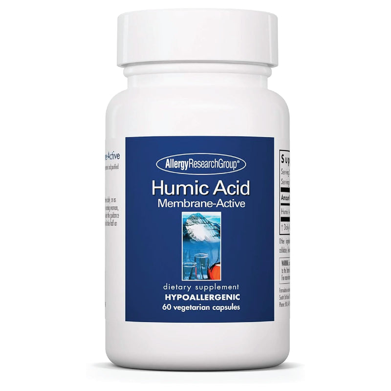 Allergy Research Group Humic Acid Supplement - Immune Support | 750 mg Humic Minerals | 60 Count