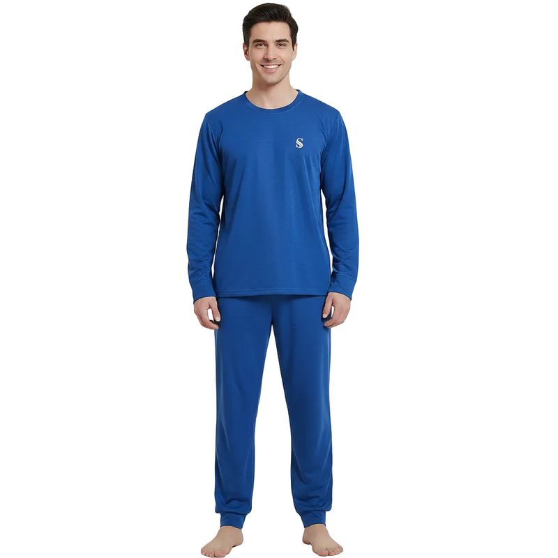 Men's Premium Brushed Fabric Loungewear Set Elevate Your Comfort