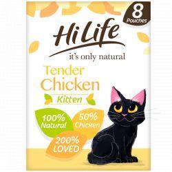 Hi Life Pouches Kitten Tender Chicken Pate 8 x 70g - Case of 4