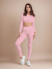 High-waisted seamless shaping leggings for women - InStock