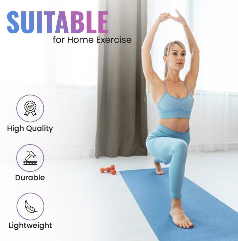 Yoga Mat 180cm Waterproof Foam Exercise & Camping Mat