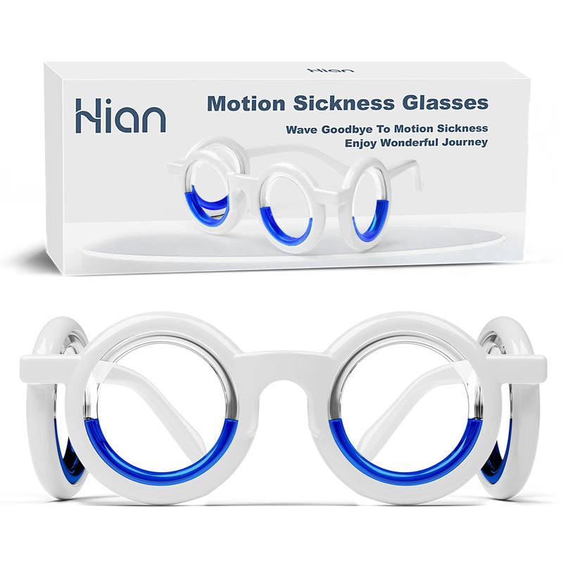 Hion Motion Sickness Glasses – Travel-Ready, Drug-Free Relief for Car, Sea, and Air Travel