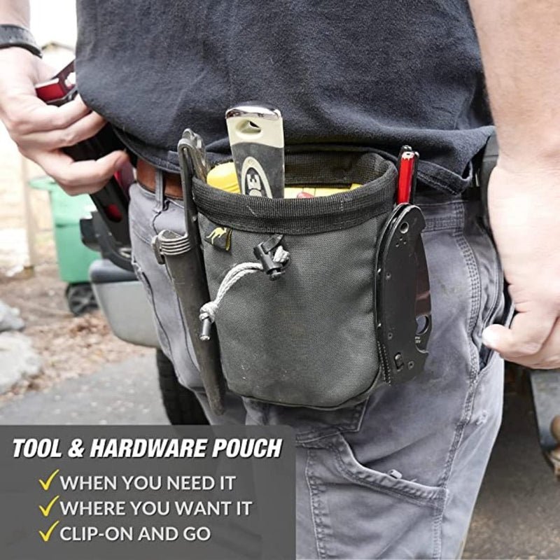 Holstery JoeyPouch Clip-On Tool Pouch for Tools and Hardware - JM-13VD-D61J