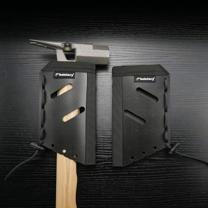 Holstery Jolly Roger Clip-On Hammer and Tool Holster - Right hand Side