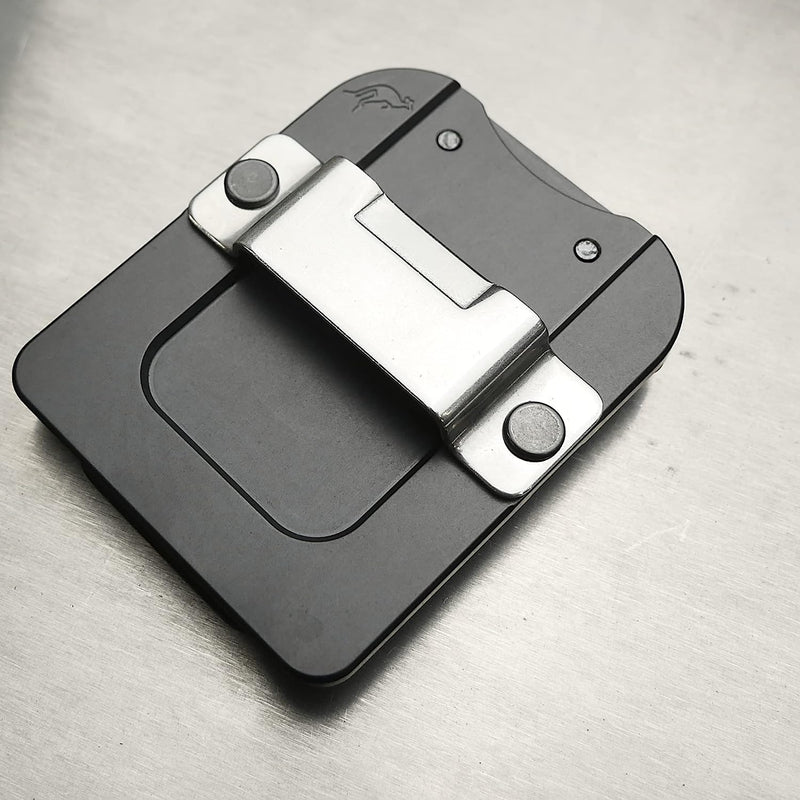 Holstery TapeMaster PRO -Clip-On Tactical Tape Measure Holder with Metal Belt Clip