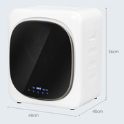 HOMCOM 4kg 800W Vented Tumble Dryer with Deodorize, Smart Mode - InStock