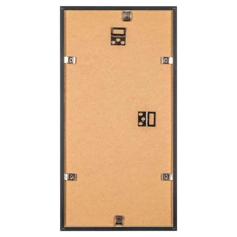 Walther Home Wooden Picture Frame - 12.5x9 inch (Insert for 2x 6x4 inch) Grey