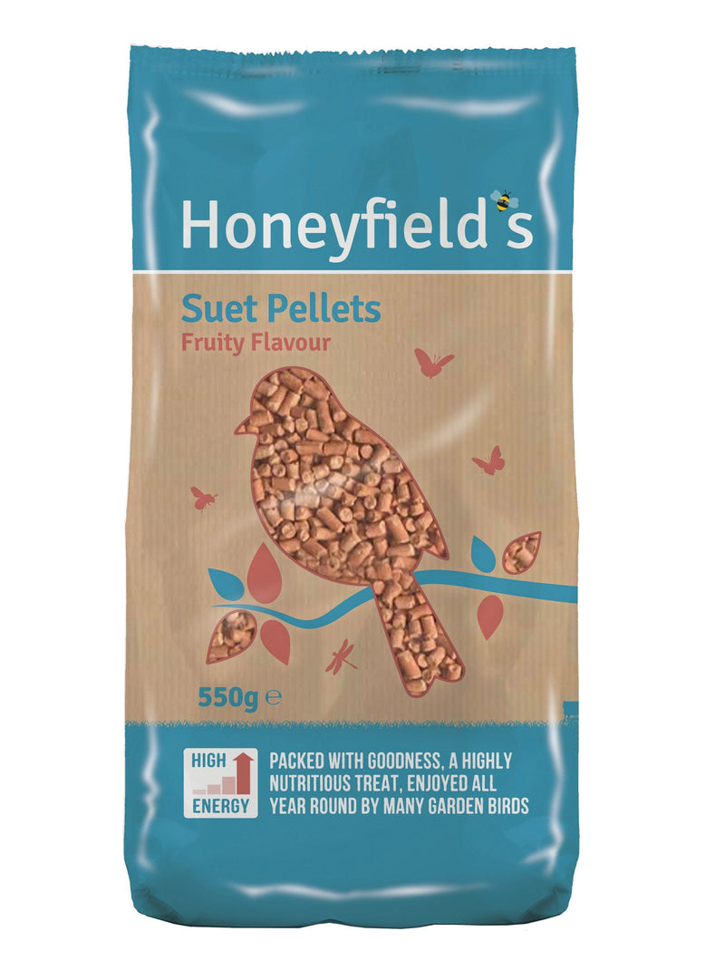 Honeyfield Suet Fruity Pellet 8x550g
