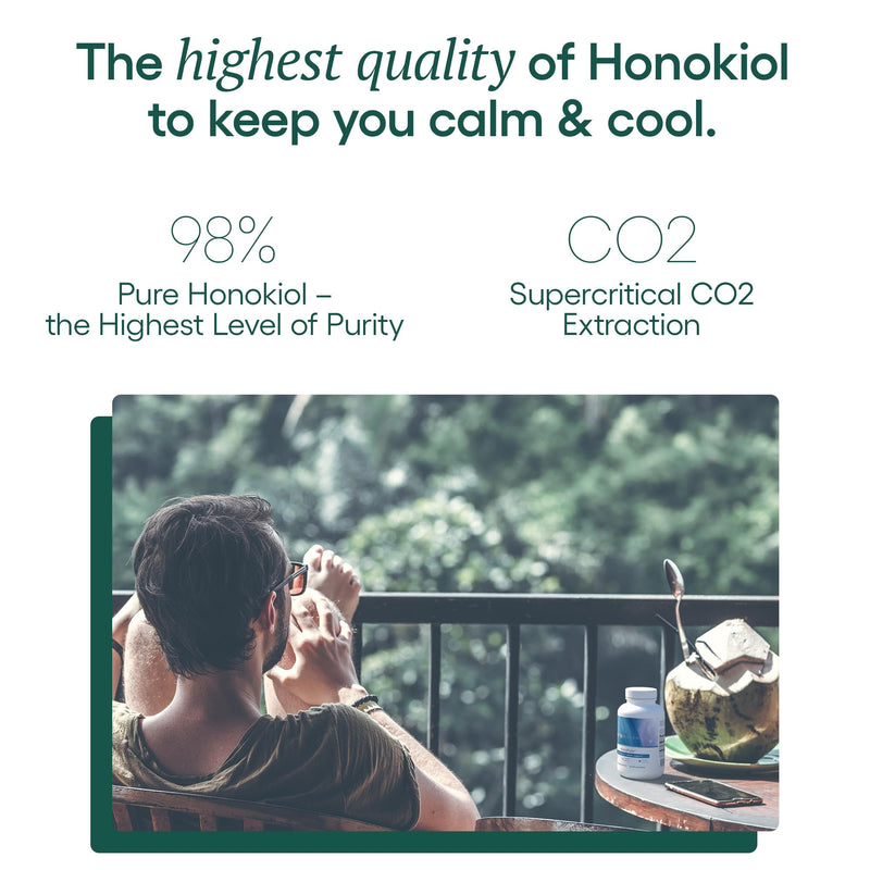 EcoNugenics HonoPure Magnolia Bark Extract – 98% Honokiol | Brain Function, Sleep & Mood Support