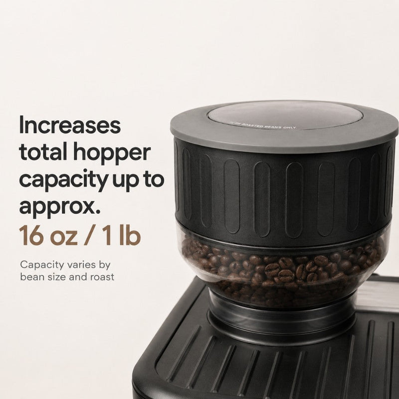5.5cm Hopper Extender for Sage/Breville Barista Express, Touch & Barista Pro
