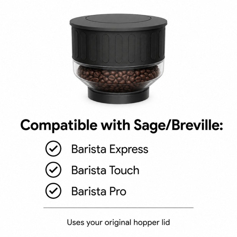 5.5cm Hopper Extender for Sage/Breville Barista Express, Touch & Barista Pro