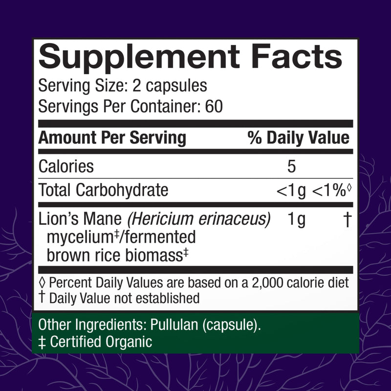 Host Defense Lion's Mane Capsules, 240 ct (2 x 120 ct)