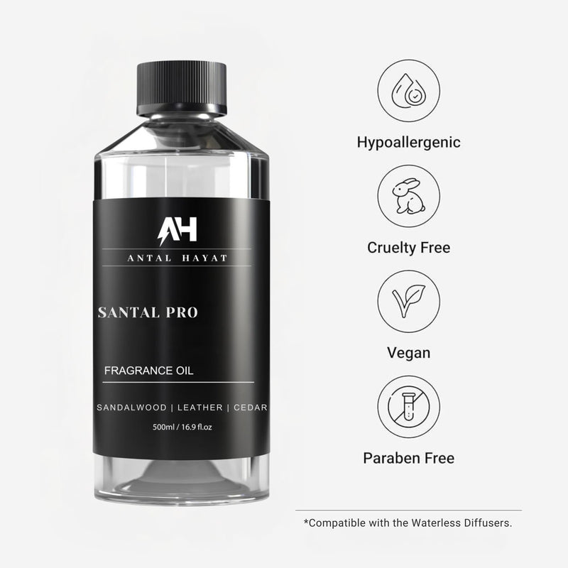 Santal Diffuser Oil 500mL – Luxury Hotel Inspired Fragrance
