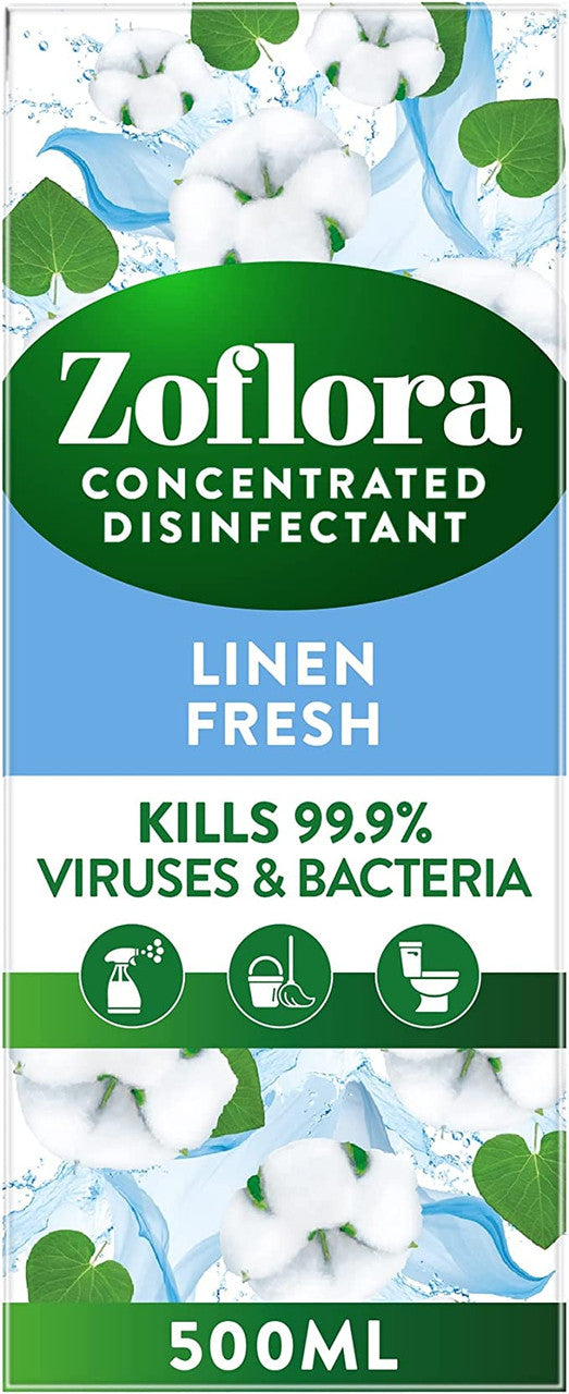12 x Zoflora Linen Fresh  - 120ML