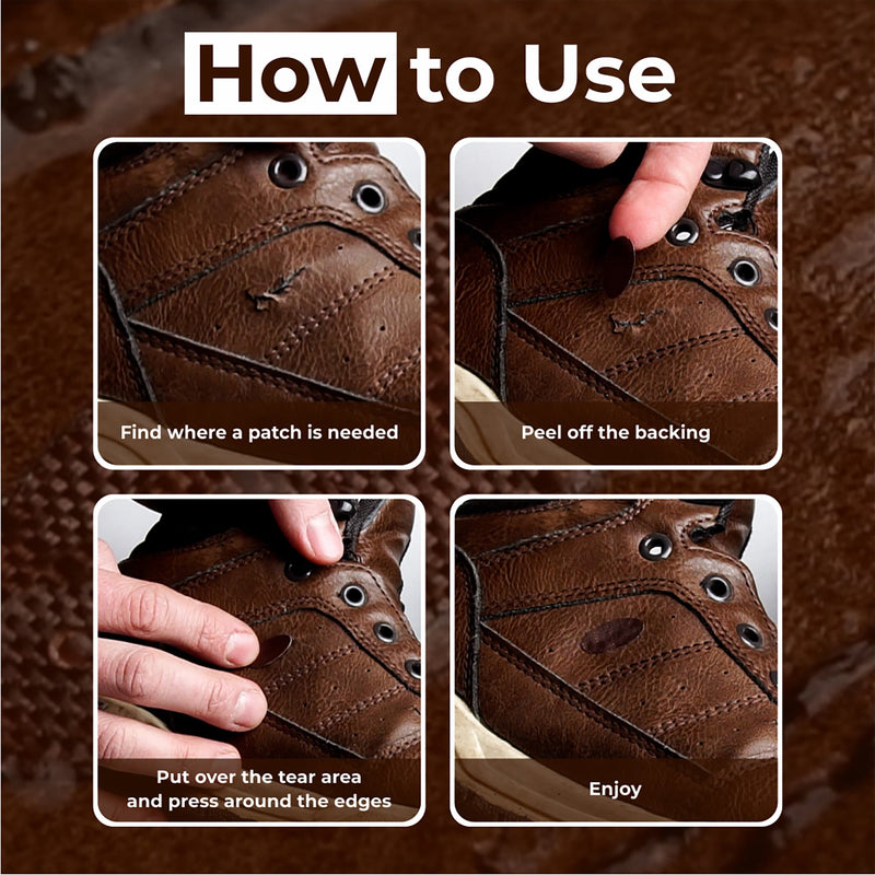 Repair Patches (30+ Colours) for Puffer Jackets, Tents, Upholstery - Stick On, Waterproof, Tear-Cold-Heat-Resistant