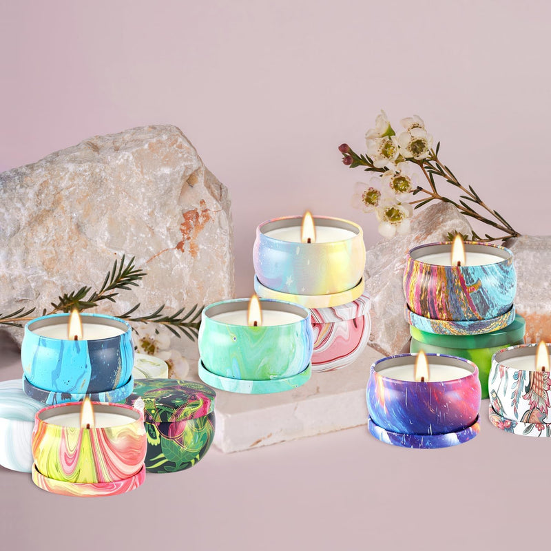 Howemon 36-Pack Scented Candles Set | 100% Soy Wax | Aromatherapy Gift