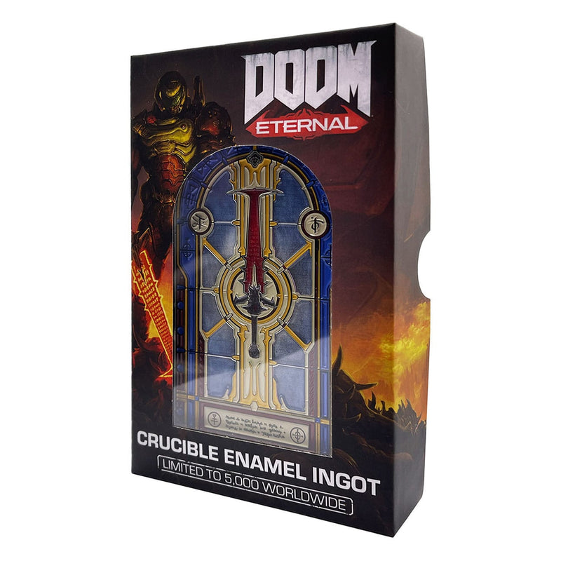 Doom Ingot Crucible Sword Stained Glass Limited Edition