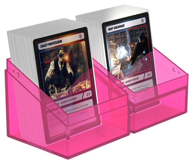 Ultimate Guard Boulder 100+ Clear - Rhodonite