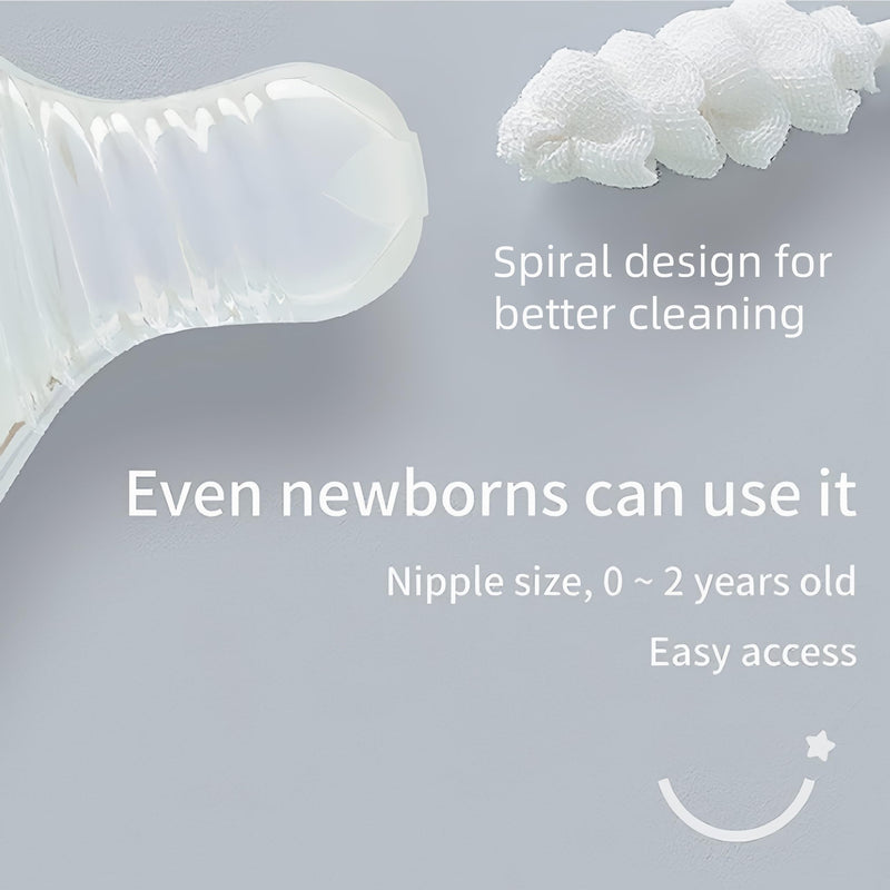 Hranio Baby Toothbrush 0-36 Months | Infant Toothbrush & Tongue Cleaner