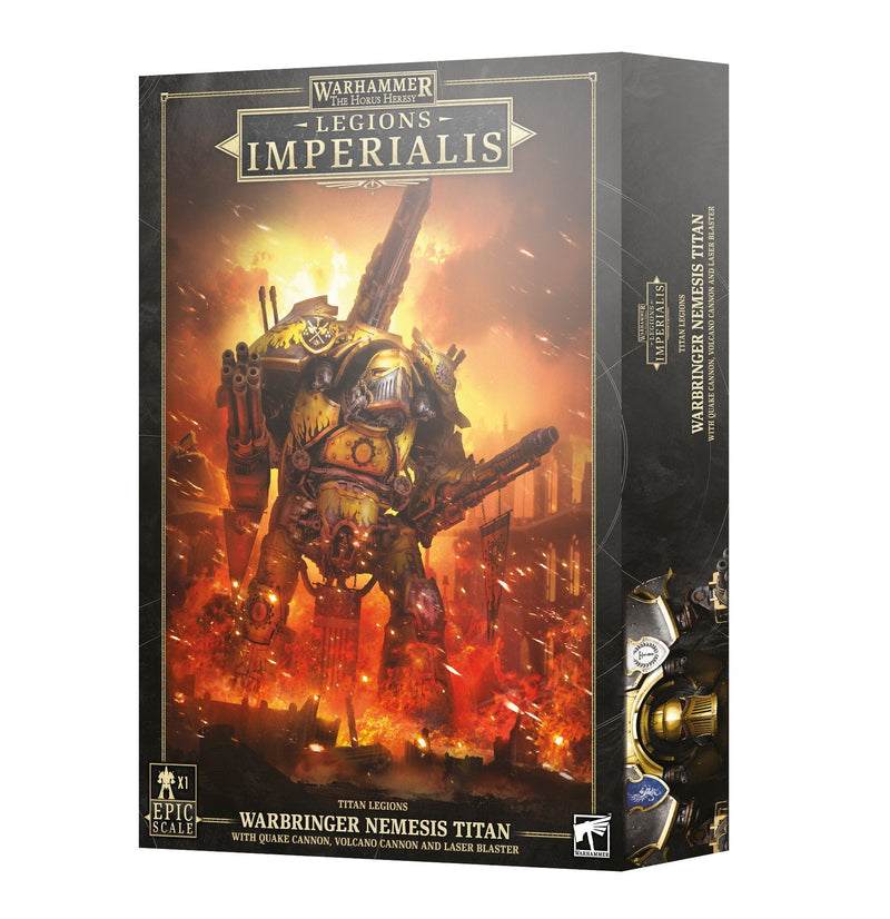 Legions Imperialis: Titan Legions Warbringer Nemesis Titan with Quake Cannon