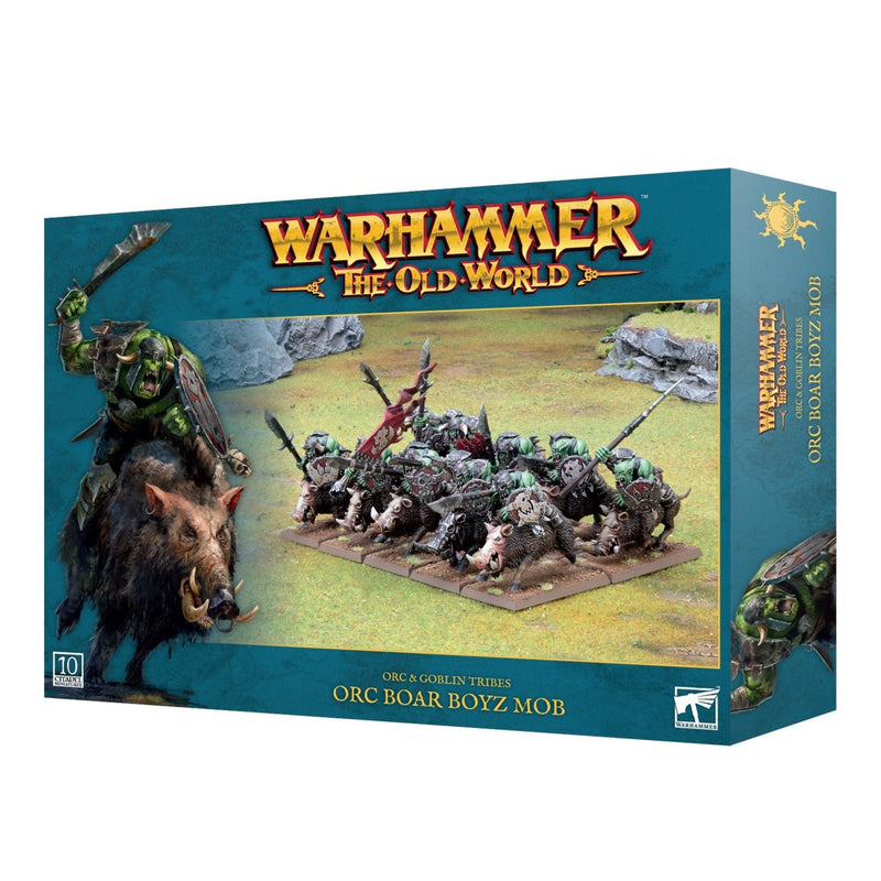 Orc & Goblin Tribes: Orc Boar Boyz Mob