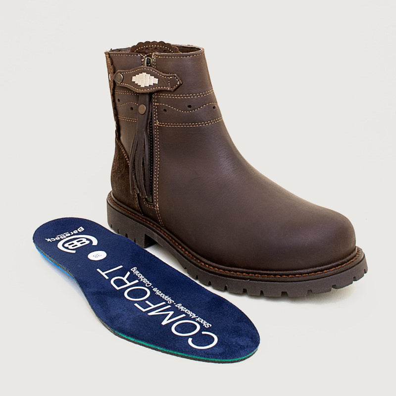 Hudson Ankle Boots - Chocolate