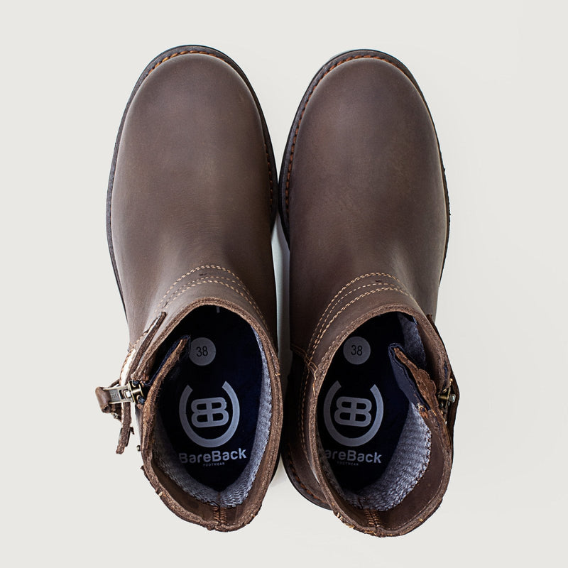 Hudson Ankle Boots - Chocolate