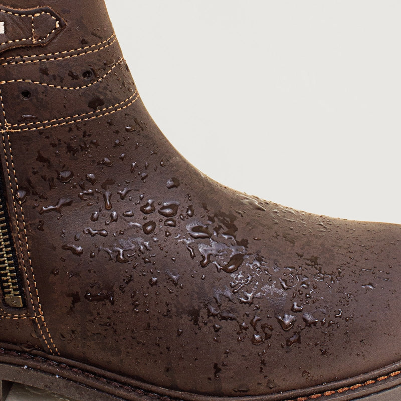 Hudson Ankle Boots - Chocolate