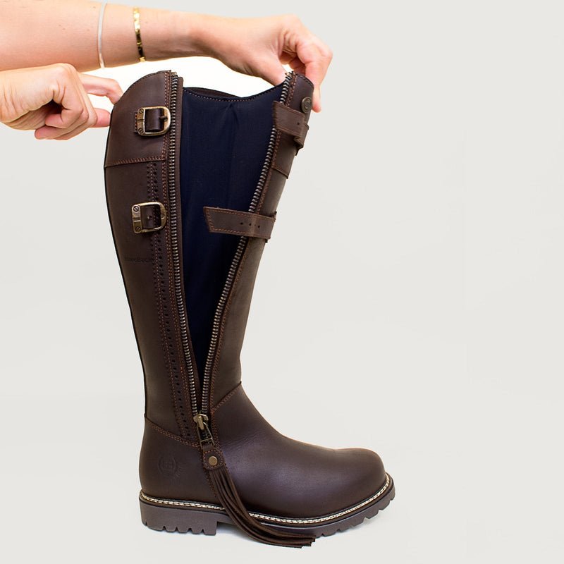 Hudson Storm Waterproof Boots - Chocolate