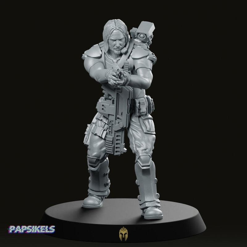 Human Colonial Marine John Winters Miniature Sci-Fi Hero