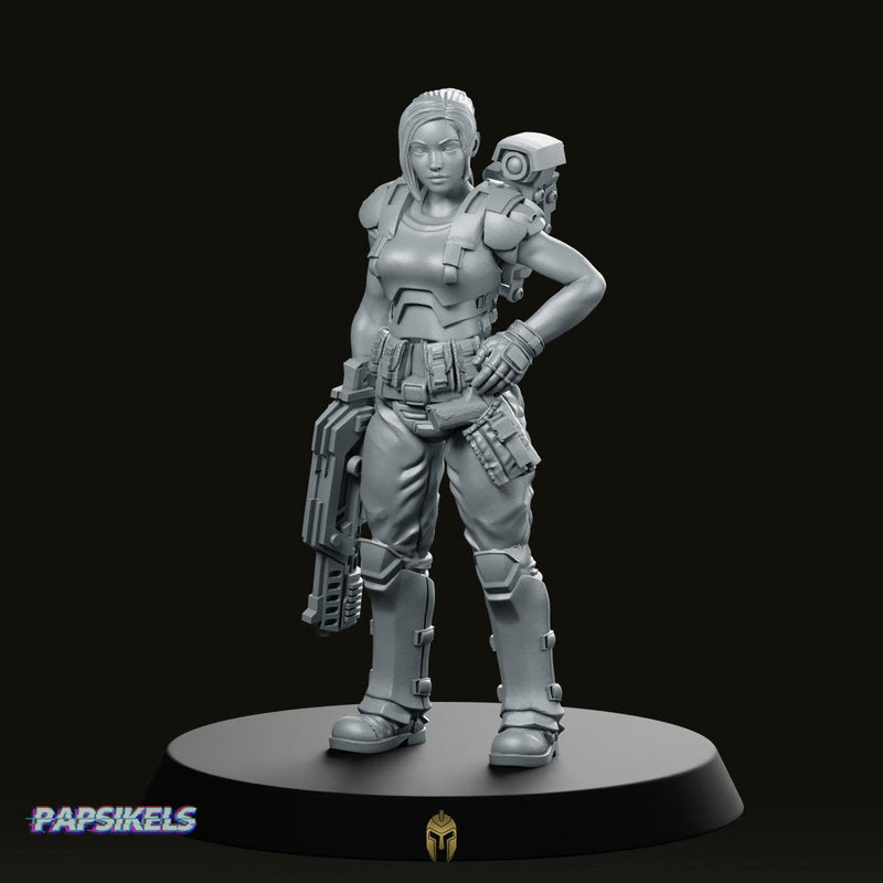 Human Colonial Marine Pvt Claire Grayfield Miniature Sci-Fi