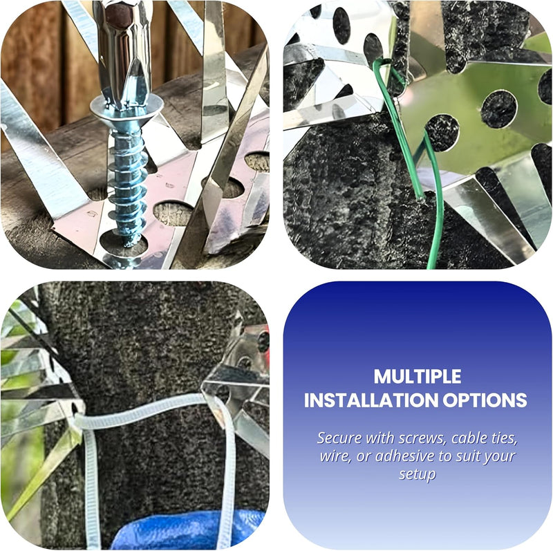 40m Reflective Bird Repellent Scare Tape for Gardens