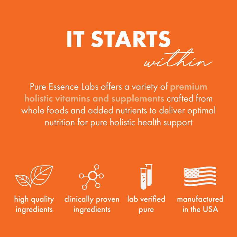 Pure Essence Candex Supplement – Digestive Enzymes for Yeast Balance, 120 Capsules