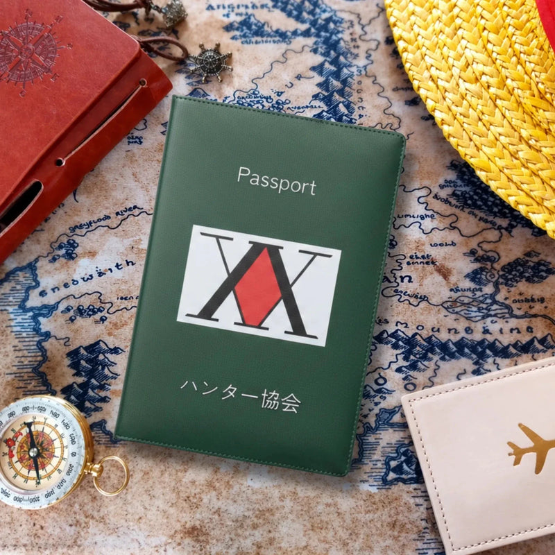 Hunter × Hunter Green Passport Cover