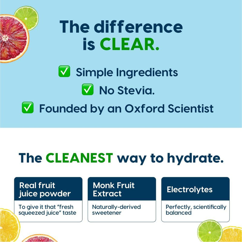 Hydrant Blood Orange Hydration Powder - 12 Electrolyte Packets (Low Sugar)