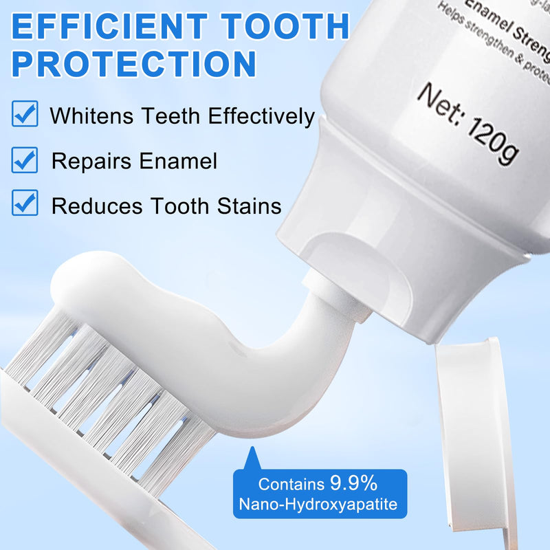 9.9% Hydroxyapatite Toothpaste 2 Pack – Enamel Protection & Fresh Breath