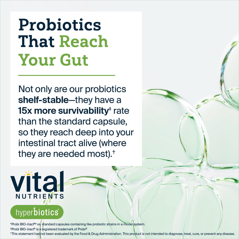 Hyperbiotics Vital Nutrients Pro-15 Probiotics & Prebiotics for Women & Men – 60 Time-Release Pearls, 15 Strains