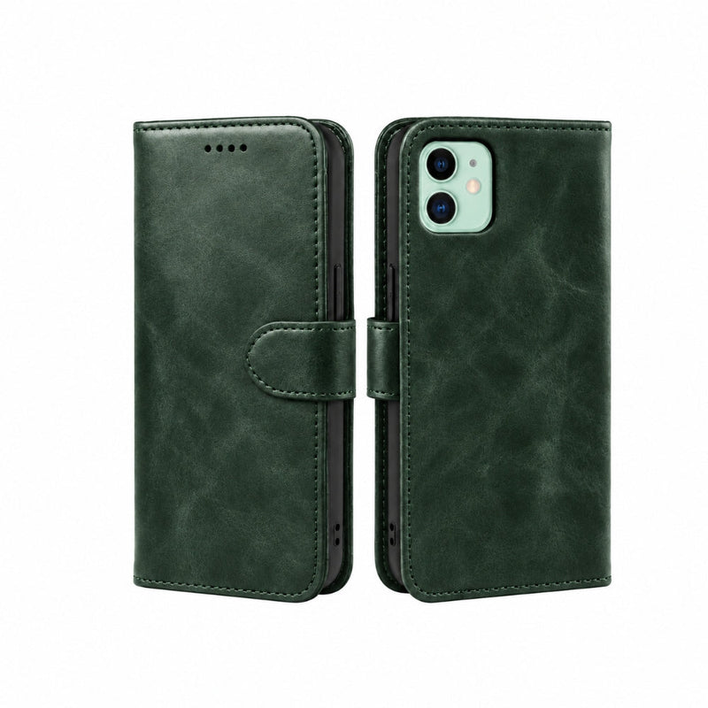 iPhone 11 Book Flip Case Leather Wallet