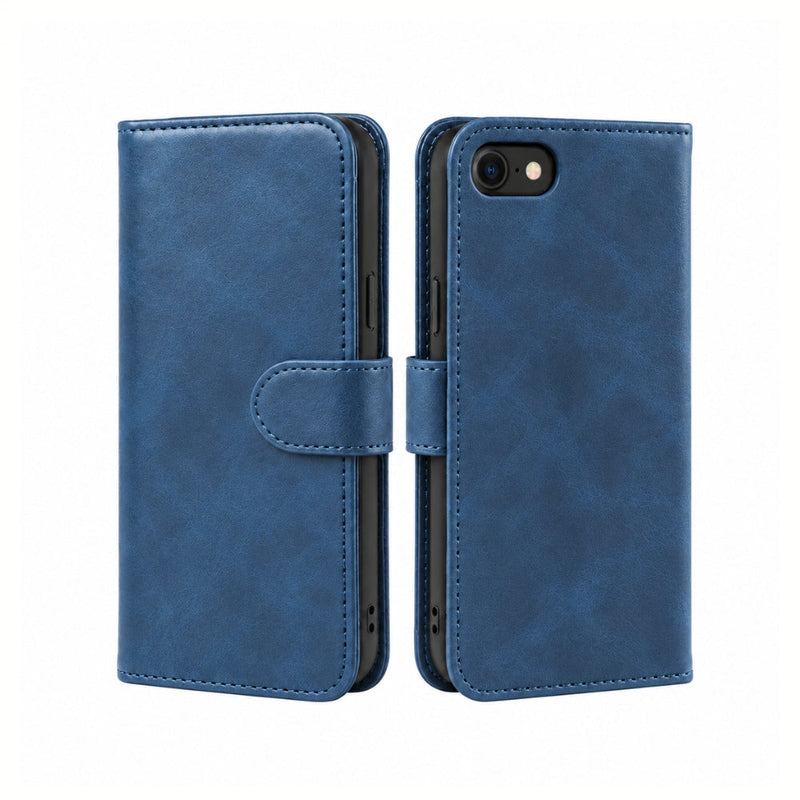 iPhone 6 / 7 / 8 / SE Book Flip Case Leather Wallet