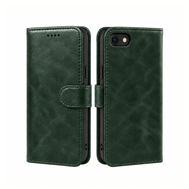 iPhone 6 / 7 / 8 / SE Book Flip Case Leather Wallet